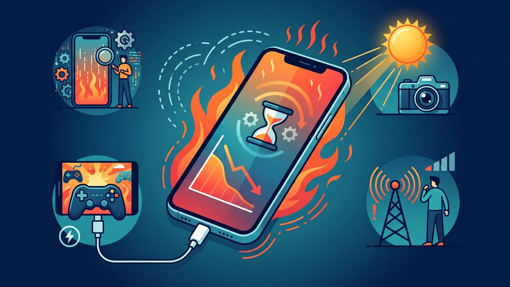 Telefon neden ısınıyor: ısıl kısma ve gerçek nedenler